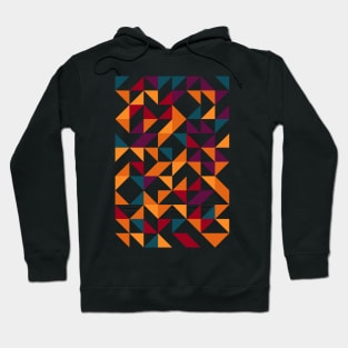 Creative Geometric Colourful Triangle Pattern #39 Hoodie